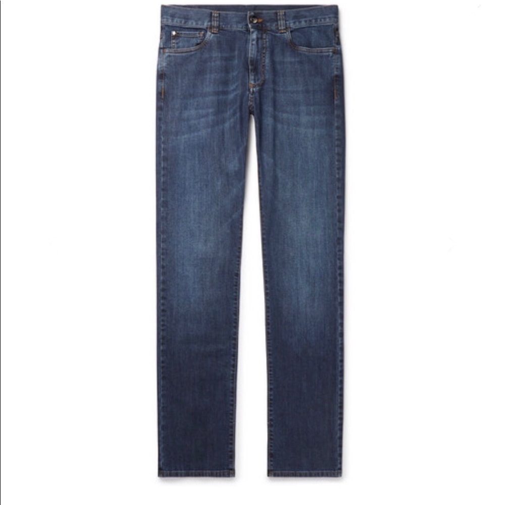 Canali NWT Mens Jeans - Stretch Denim Regular Fit